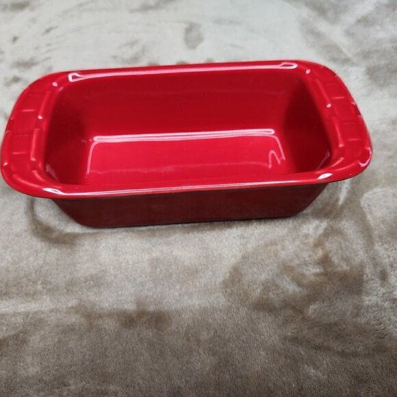 Longaberger Vintage Colorful Rectangle Baking Dish Basket - Picture 4 of 12